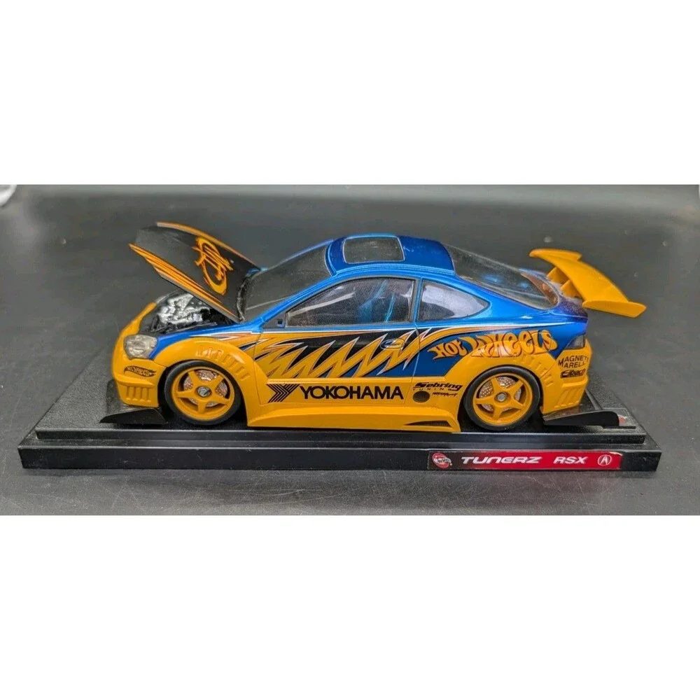 Acura RSX Tunerz Metal Collection 1:18 Hot Wheels DieCast Car Blue Mattel 2000